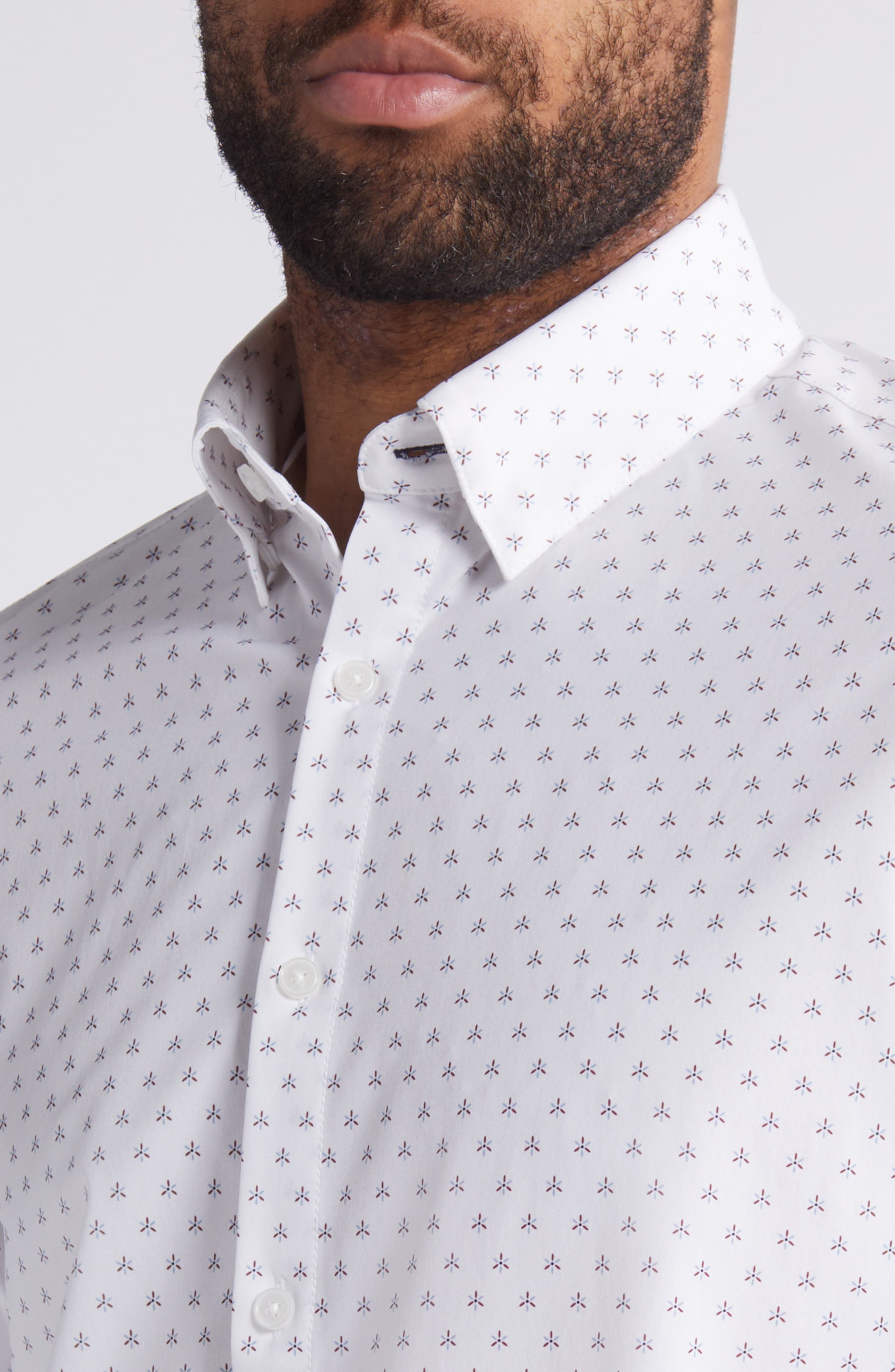 Leeward Trim Fit Performance Button-Up Shirt - image 2