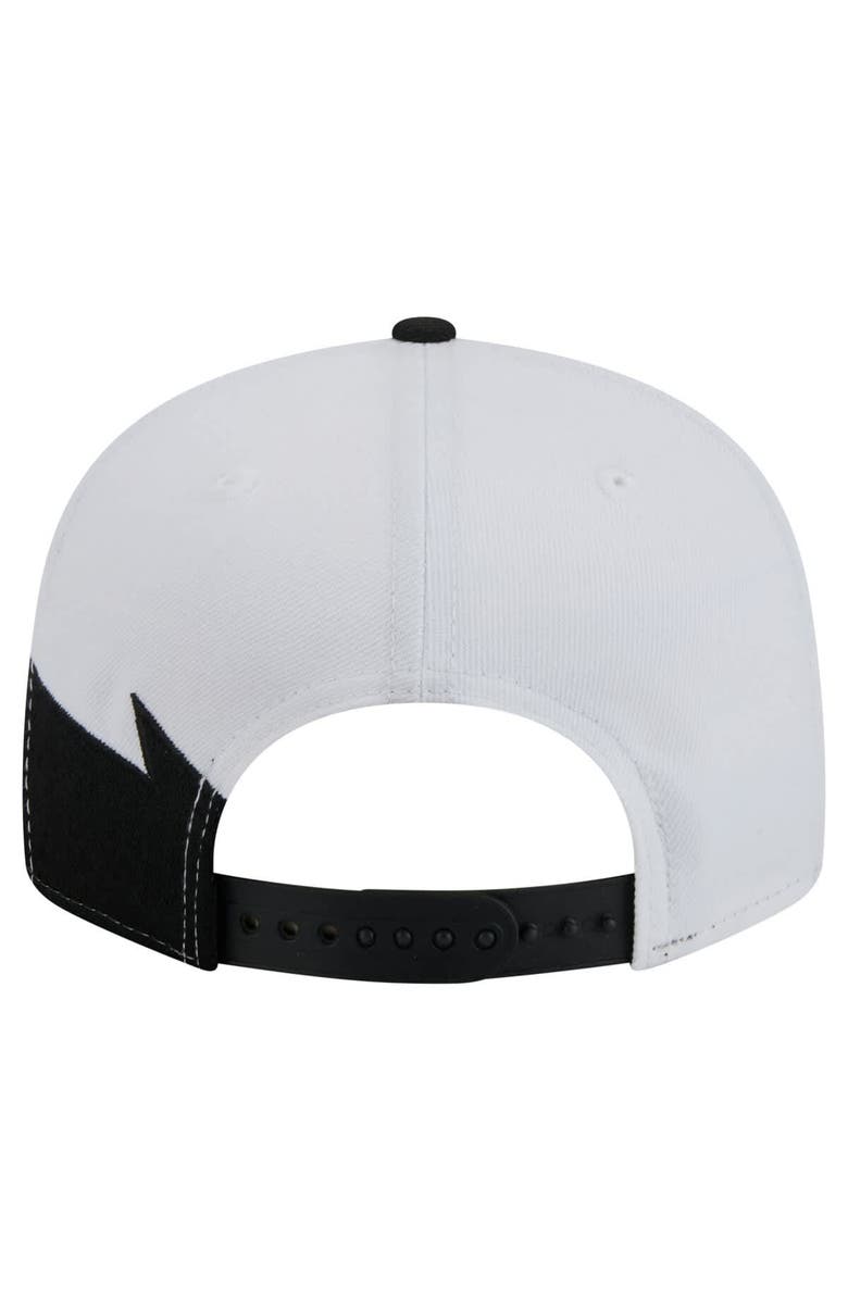 New Era Men's New Era Black/White Baltimore Orioles Jagged 9FIFTY Snapback Hat, Alternate, color, 