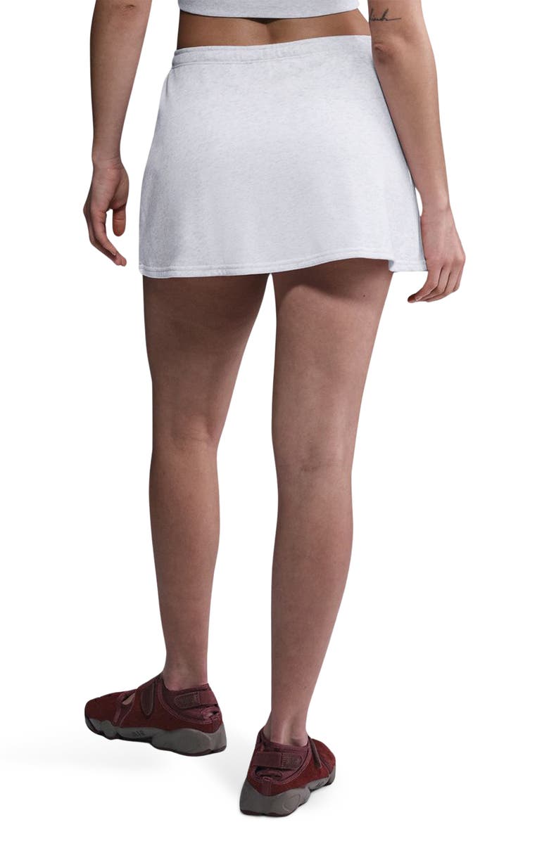 Nike Sportswear Chill French Terry Skort, Alternate, color, Birch Heather/ Lt Orewood Brn