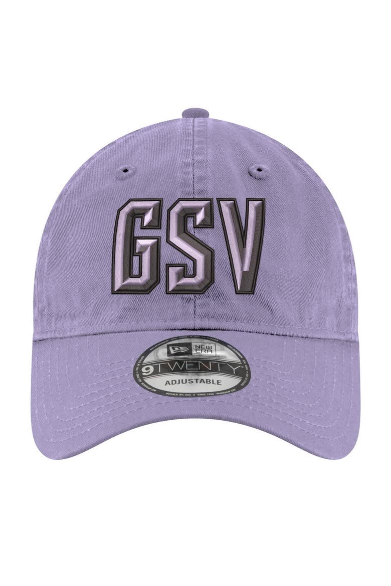 Unisex New Era Violet Golden State Valkyries Core 9TWENTY Adjustable Hat, Alternate, color, Violet