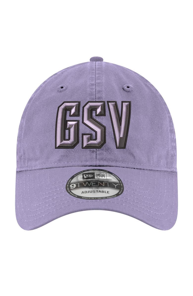 New Era Unisex New Era Violet Golden State Valkyries Core 9TWENTY Adjustable Hat, Alternate, color, Violet
