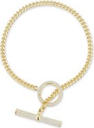 SPHERA MILANO Cubic Zirconia Toggle Bracelet