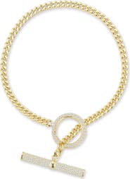 SPHERA MILANO Cubic Zirconia Toggle Bracelet