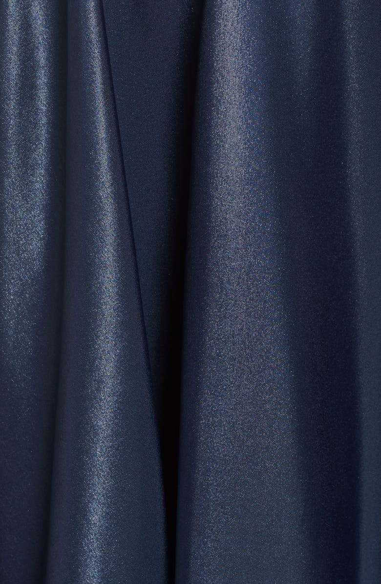 La Femme Mikado A-Line Gown, Alternate, color, 