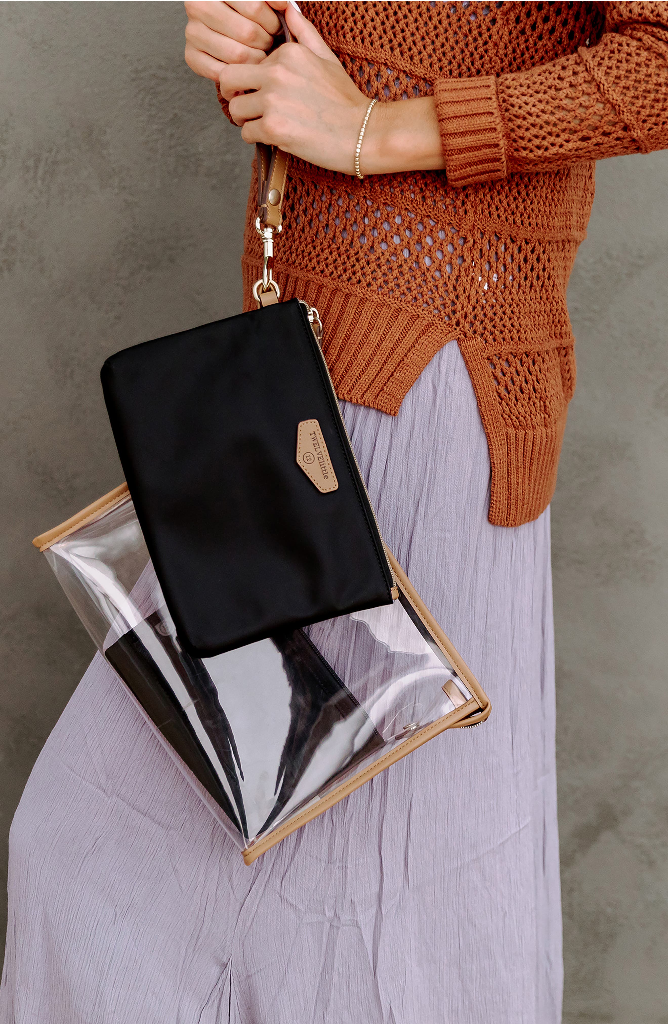 TWELVElittle 3-in-1 Set of 3 Zip Pouches, Alternate, color, 