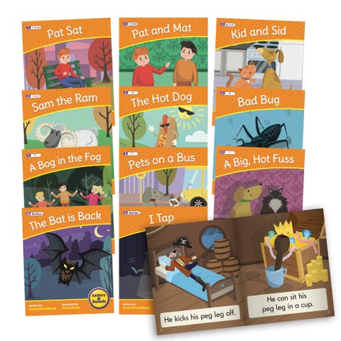 Letters & Sounds Phase 2 Set 2 Fiction Educational Learning Set