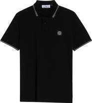Stone Island Tipped Stretch Cotton Polo