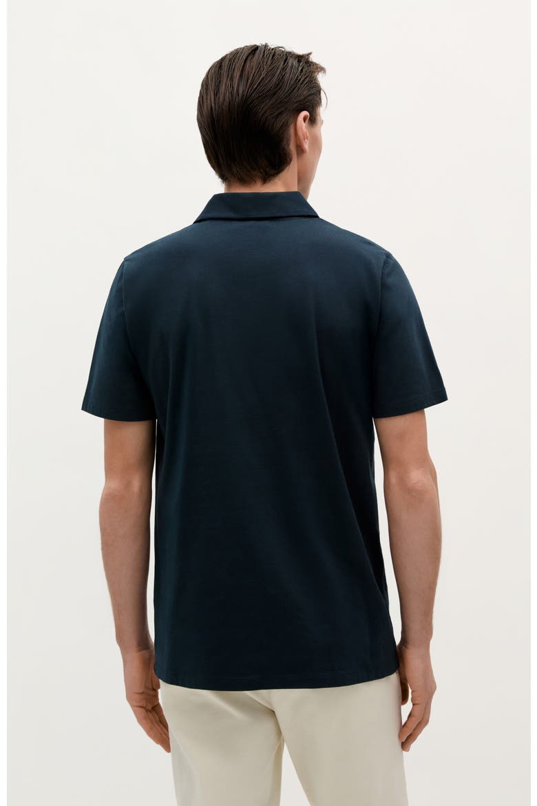 Icon Jersey Polo, Alternate, color, Navy