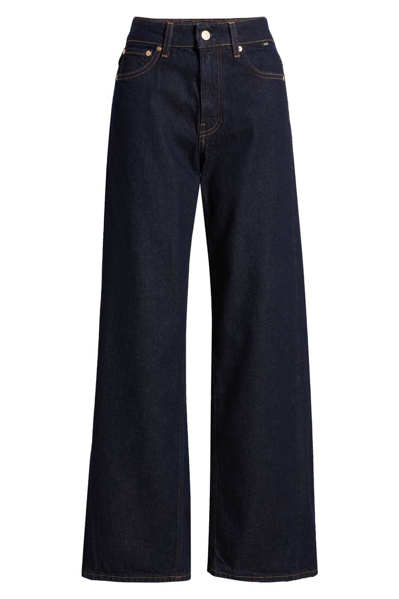 Siena High Waist Ankle Wide Leg Jeans, Alternate, color, RINSE CLASSIC DENIM