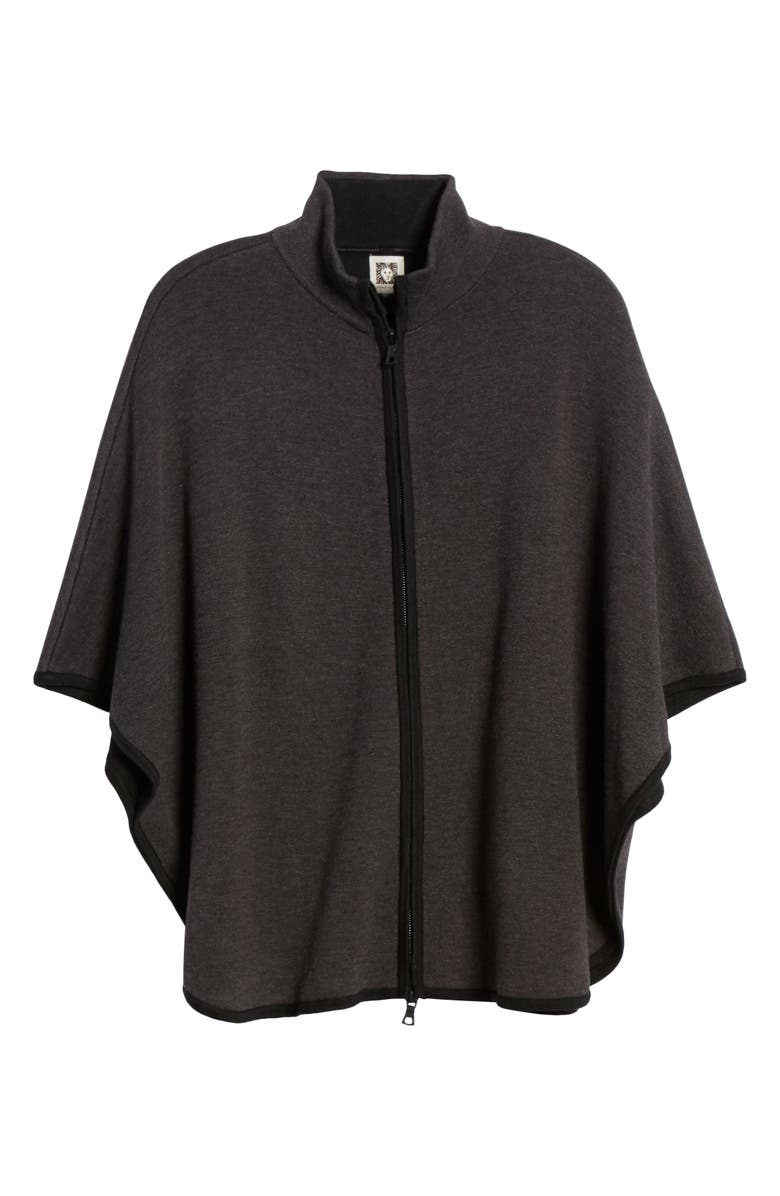 Anne Klein Double Face Zip Cape, Alternate, color,