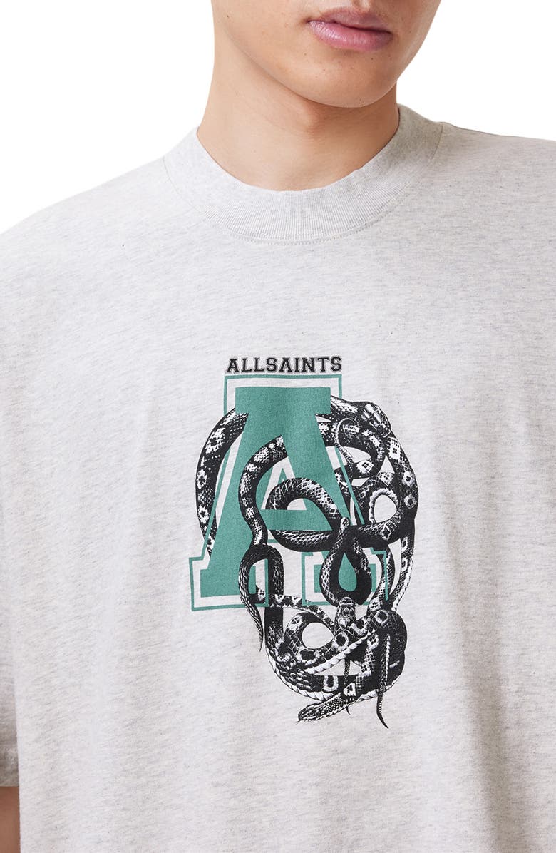 AllSaints Caduceus Graphic T-Shirt, Alternate, color,