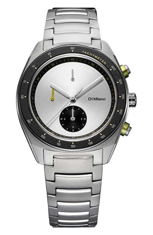 D1 Milano Cronografo 40mm In Silver