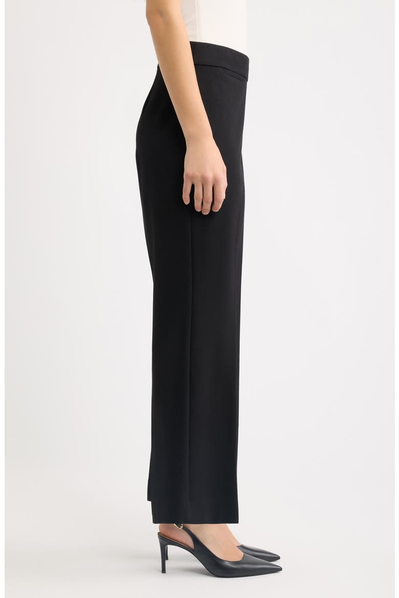 Welt Pocket Wide Leg Pants, Alternate, color, ANNE BLACK
