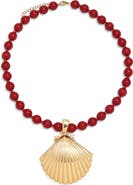 Petit Moments Creek Shell Pendant Necklace