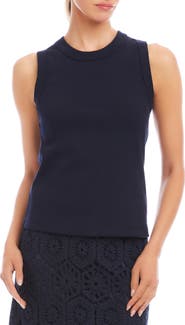 Karen Kane Crewneck Rib Tank
