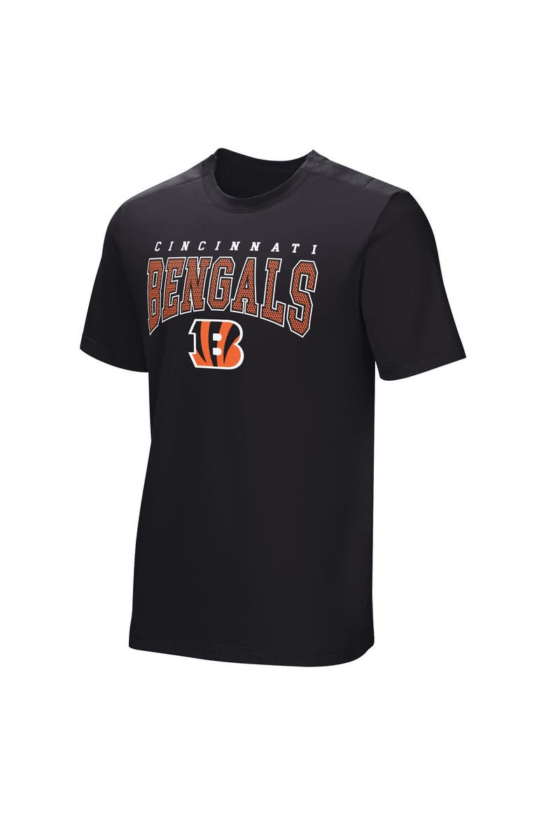 Men's  Black Cincinnati Bengals Home Team Adaptive T-Shirt, Alternate, color, Black