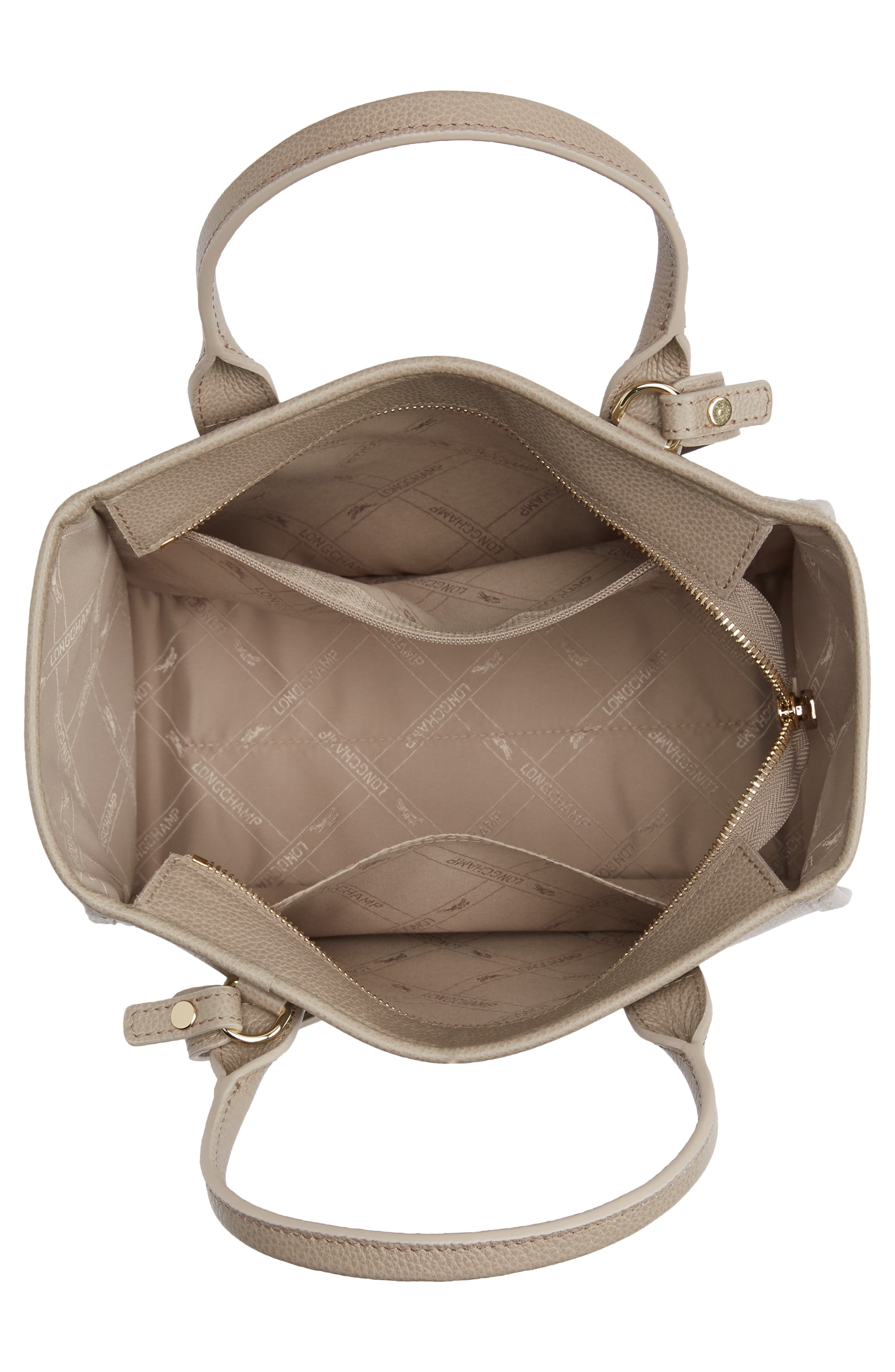 Le Foulonné Top Handle Bag, Alternate, color, TURTLE DOVE