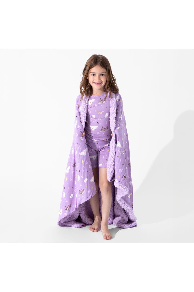 Hedwig's Magical Mail Kids 2-Piece Short Sleeve & Shorts Pajama Set, Alternate, color, Hedwig's Magical Mail