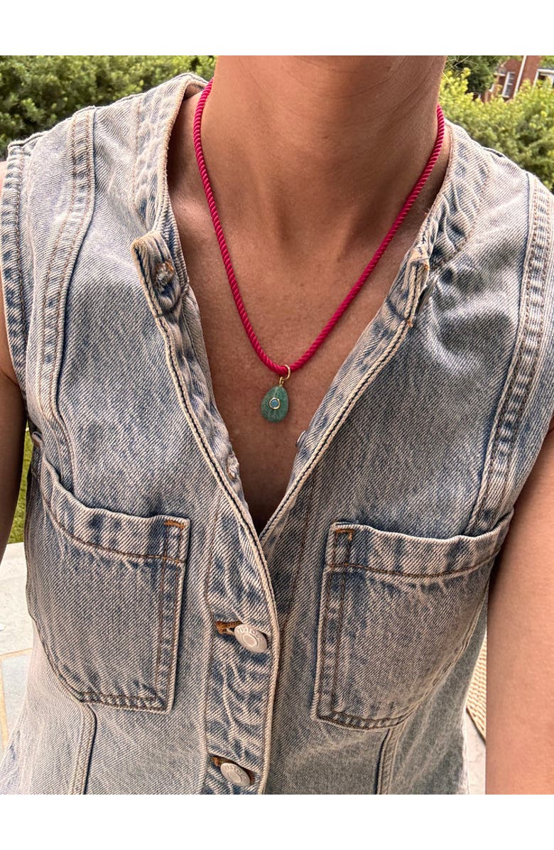 Erin McDermott Jewelry Capri Cabana Necklace, Alternate, color, Pink