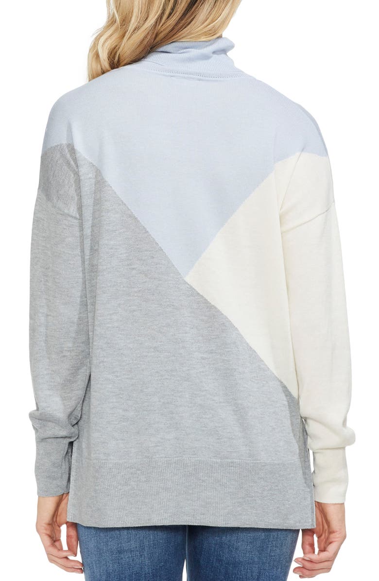 Vince Camuto Colorblock Sweater, Alternate, color, 