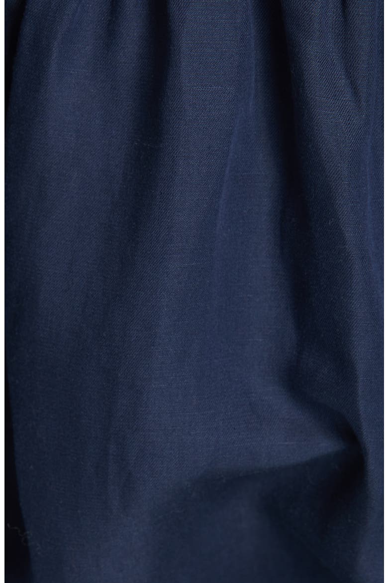 Smocked Zip Front Jacket, Alternate, color, NAVY