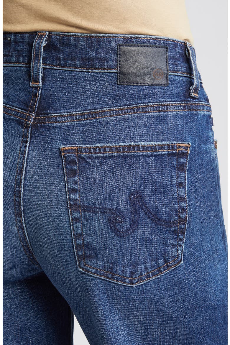 Saige Crop Raw Hem Wide Leg Jeans, Alternate, color, ENIGMA