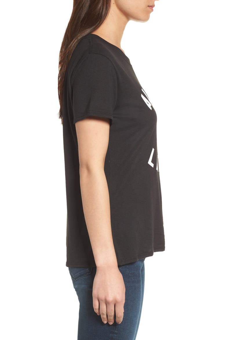 Always Latte Tee, Alternate, color, BLACK