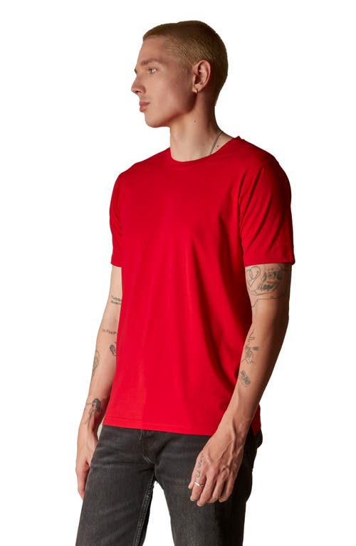 Members Only Crew Neck T-shirt In Red