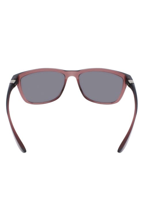 Nike City Icon 61mm Rectangle Sunglasses In Brown
