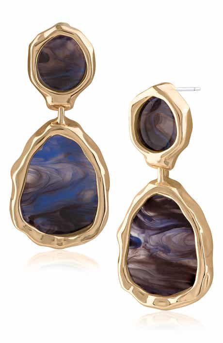 JARDIN Resin Molten Drop Earrings