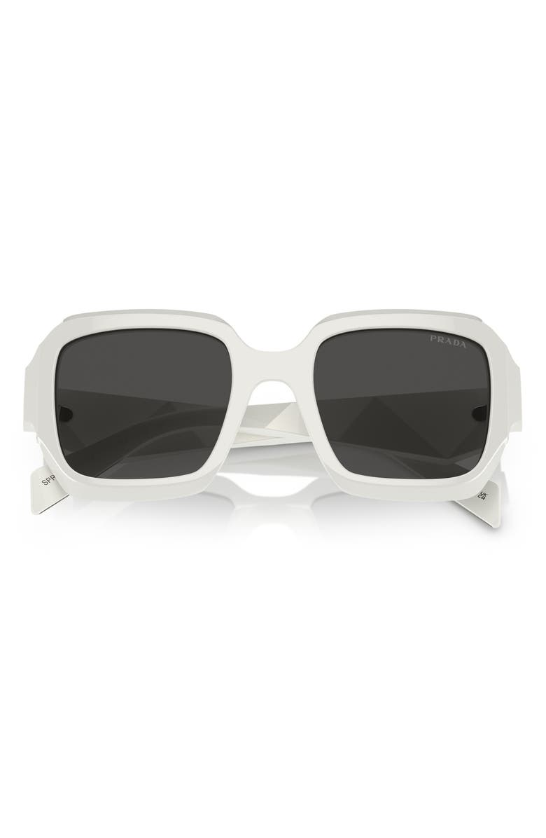 Prada 53mm Irregular Sunglasses, Alternate, color, 