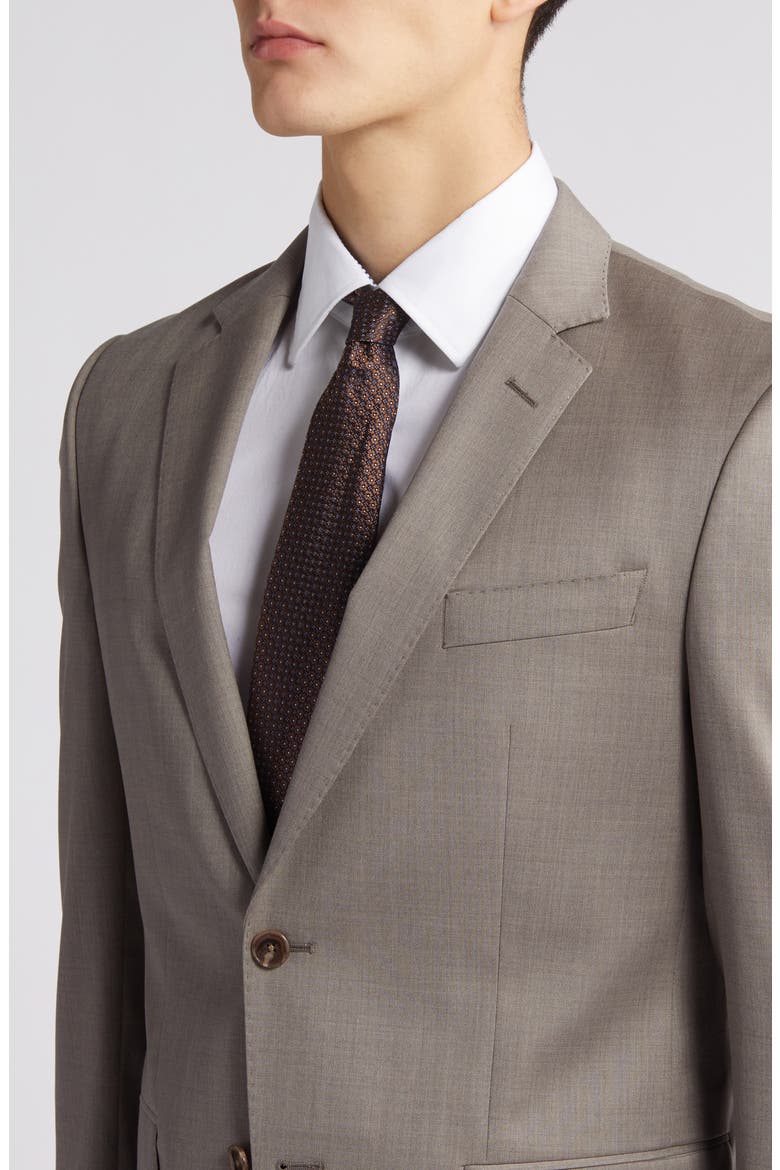Huge Solid Wool Suit, Alternate, color, LT BGE