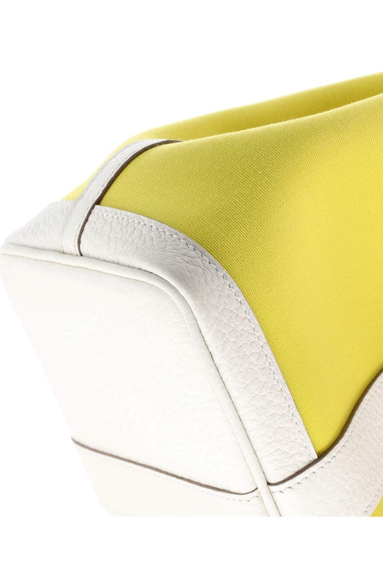 Pre-Owned Hermes Garden Party Tote Toile and Leather 30, Alternate, color, Lime