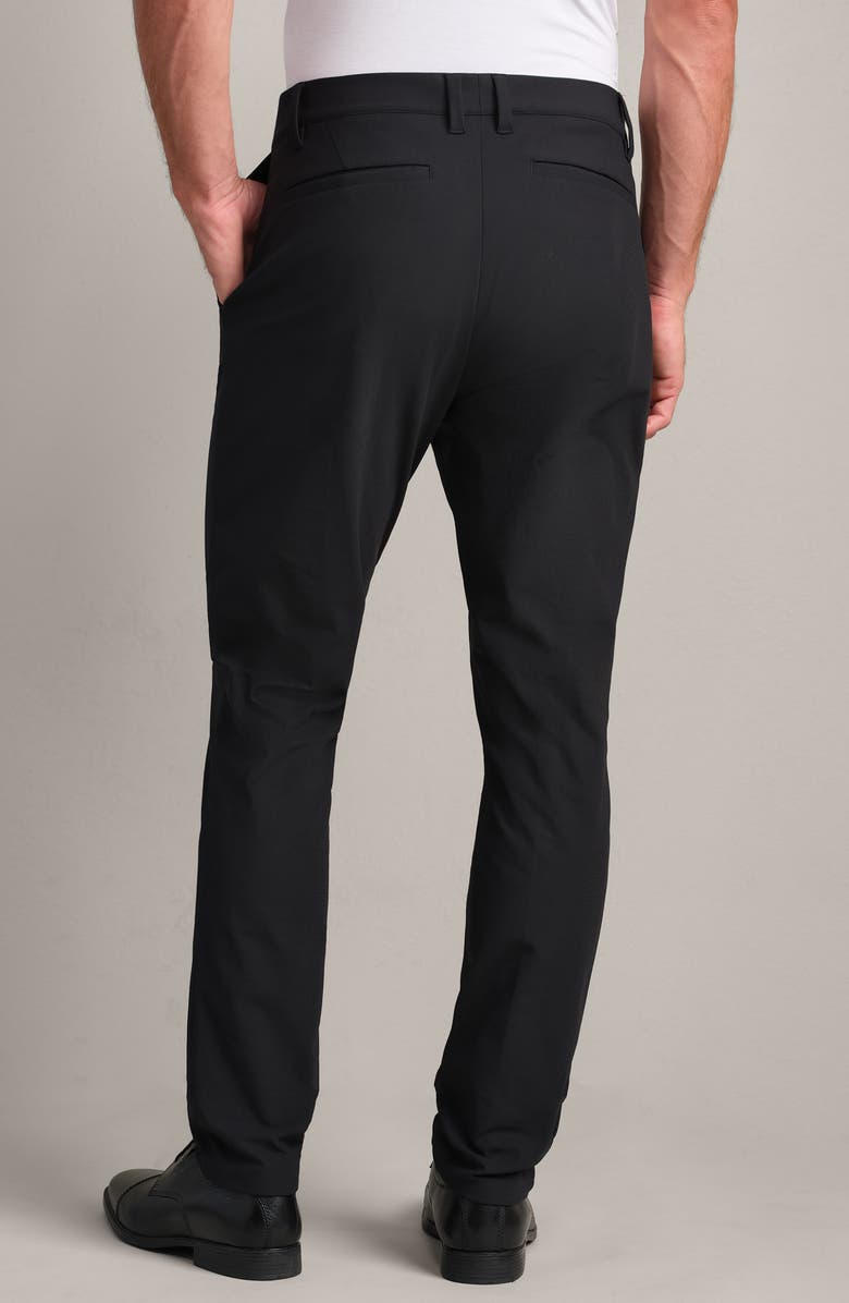 Rhone Commuter Pro Slim Fit Pants, Alternate, color, Pure Black