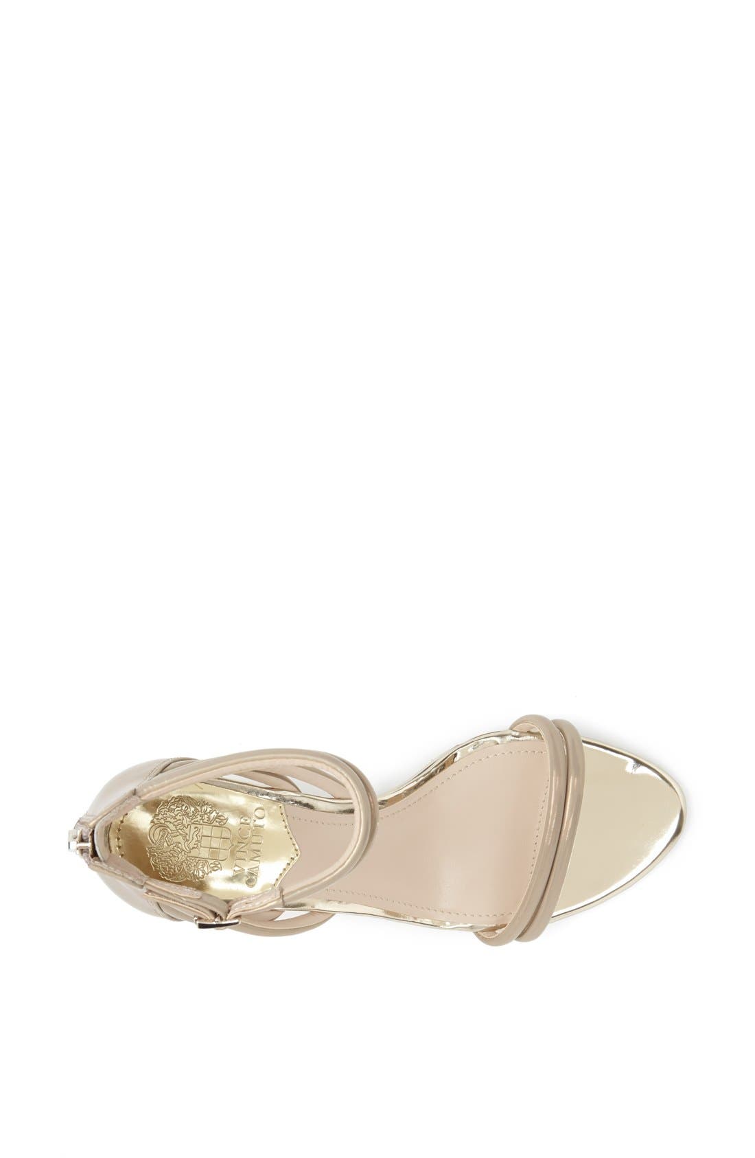 'Wynter' Sandal, Alternate, color, METALLIC TAUPE