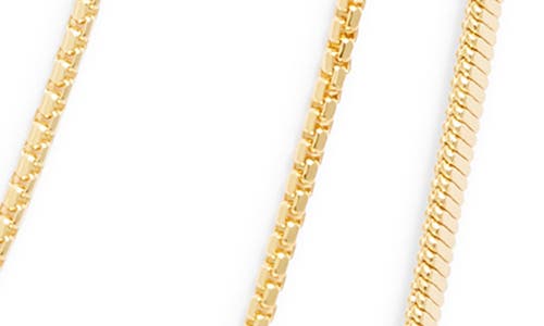 Nordstrom Demi Fine Layered Chain Necklace In Gold