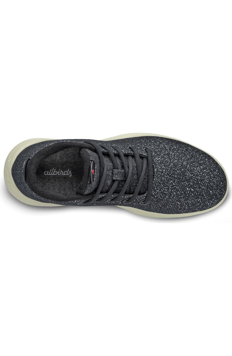 Allbirds Wool Runner-Up Mizzle Sneaker, Alternate, color, Dark Grey/ Bloom Red