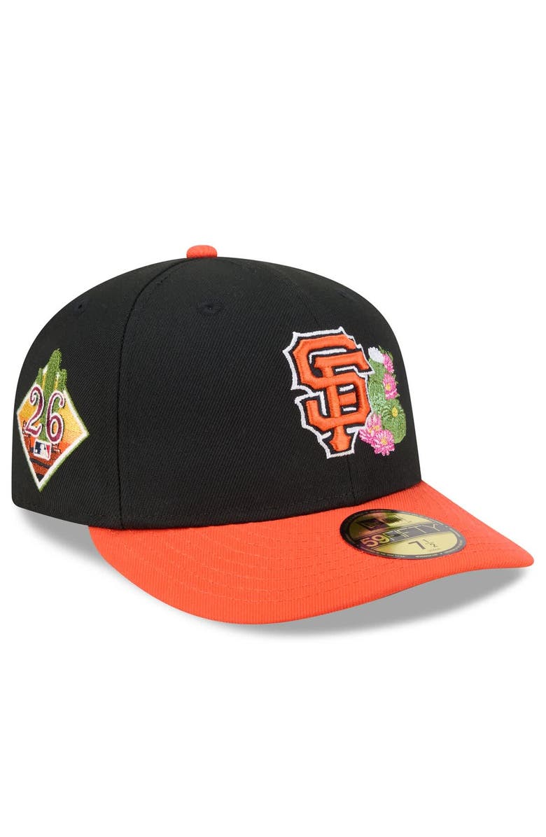 New Era Men's New Era Black/Orange San Francisco Giants 2026 Spring Training 59FIFTY Fitted Hat, Main, color, Black
