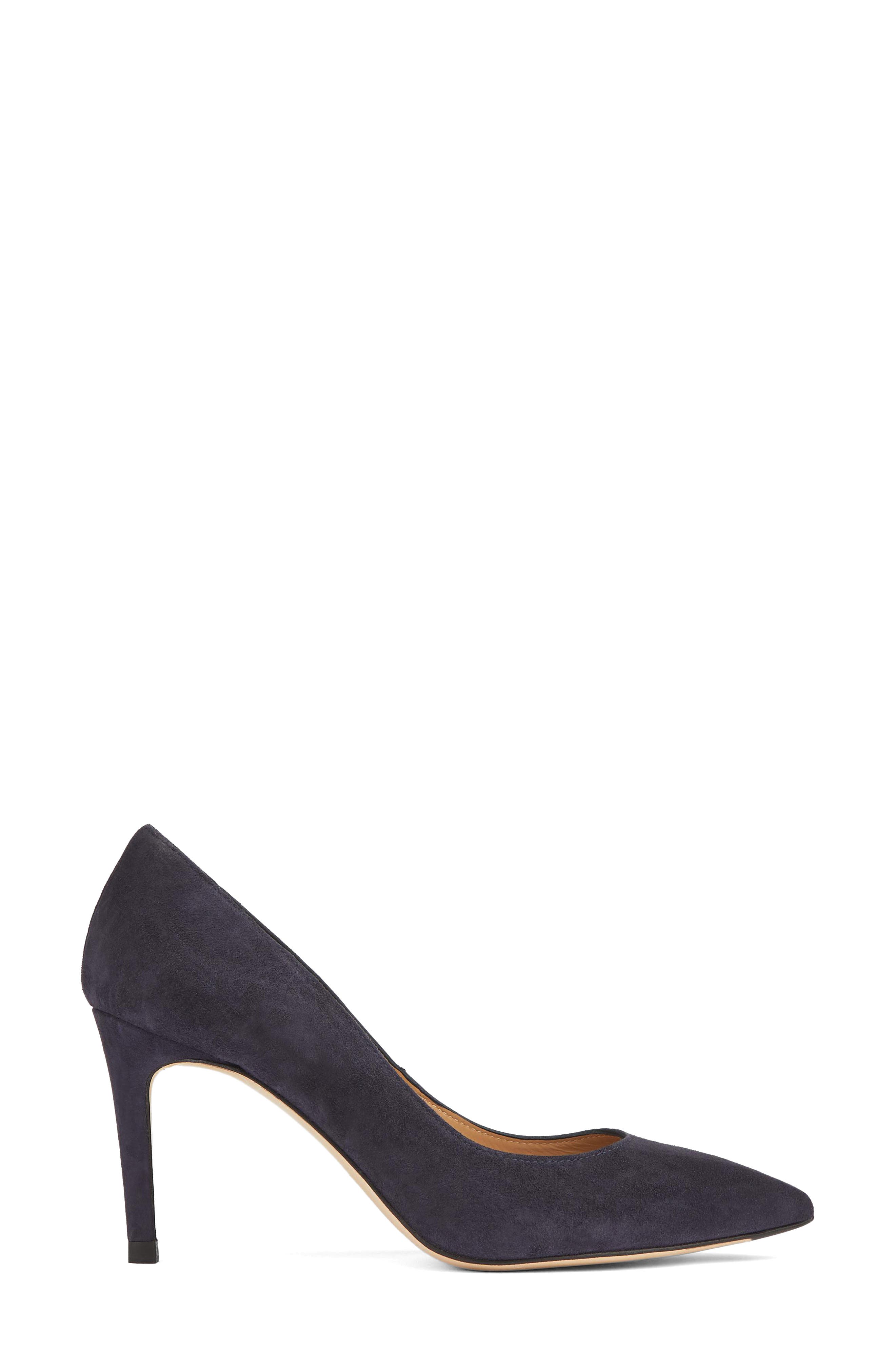 Fern Pointed Toe Pump, Alternate, color, NAVY