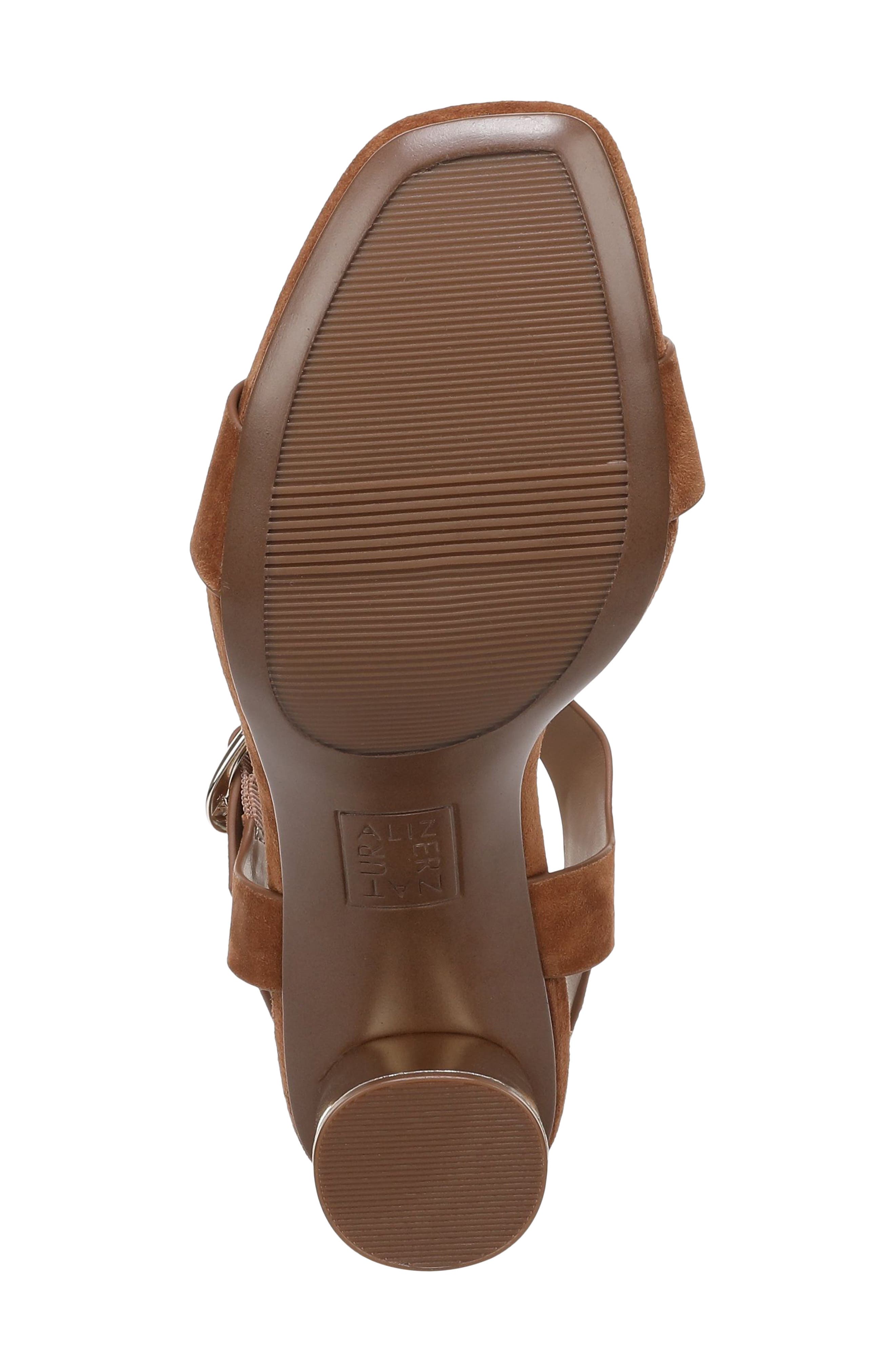 Naturalizer Jordis Slingback Platform Sandal, Alternate, color, Walnut Wake