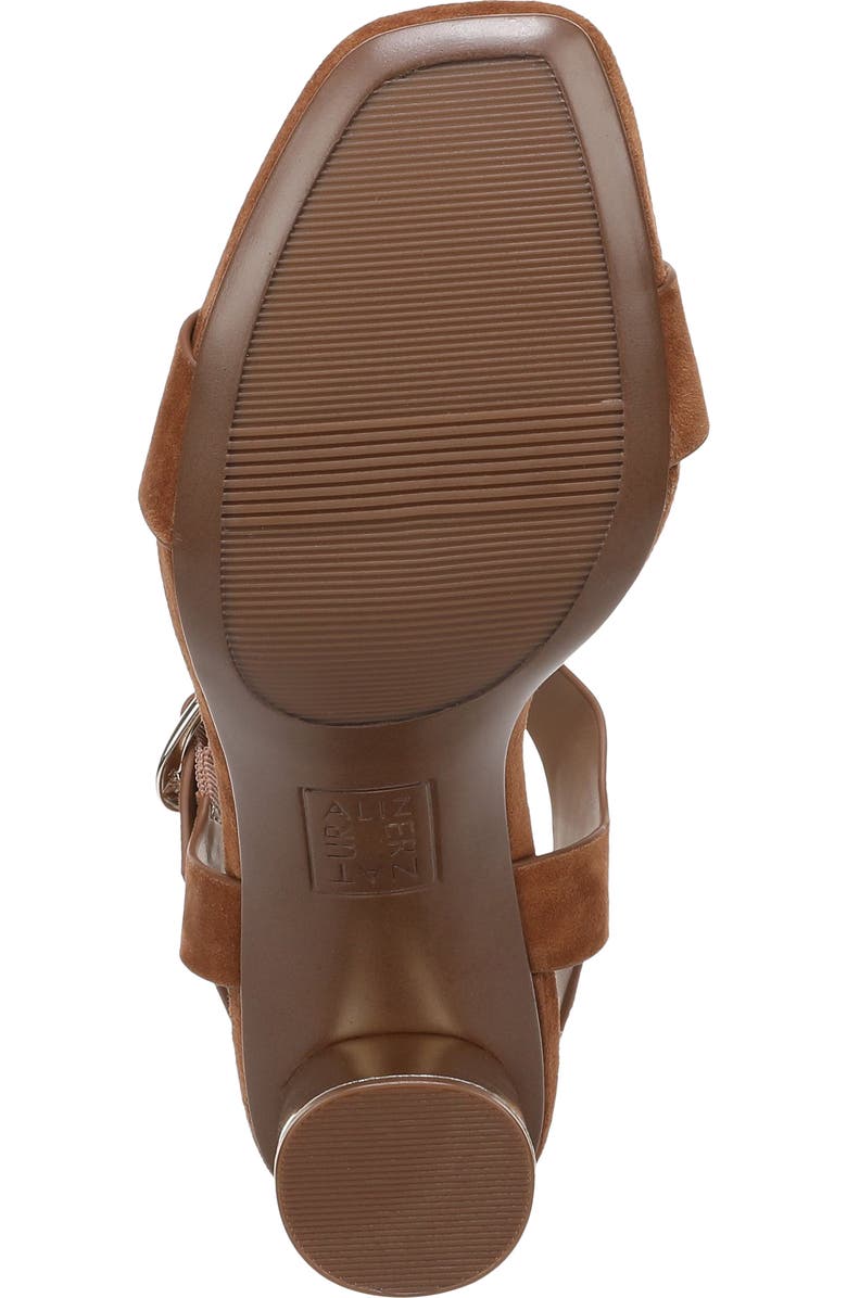 Naturalizer Jordis Slingback Platform Sandal, Alternate, color, Walnut Wake