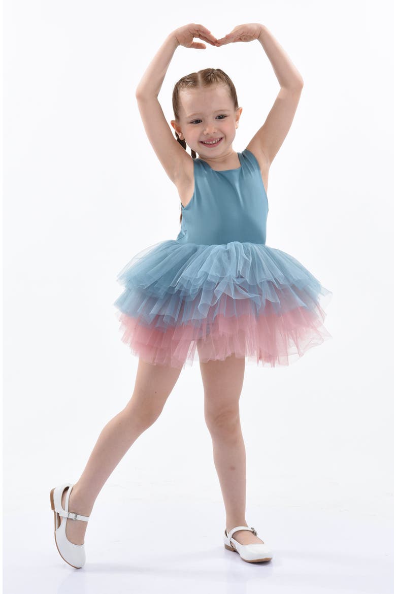 Jen Tutu Dress, Alternate, color, Teal