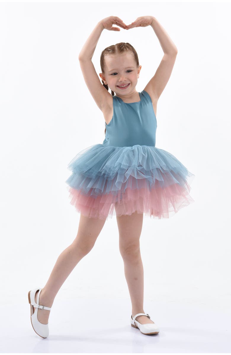 Mimi Tutu Jen Tutu Dress, Alternate, color, Teal