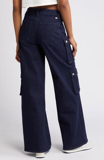 1822 Denim Wide Leg Cargo Jeans | Nordstrom