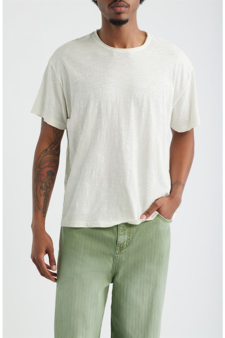 Core Slub T-Shirt, Main, color, VINTAGE WHITE