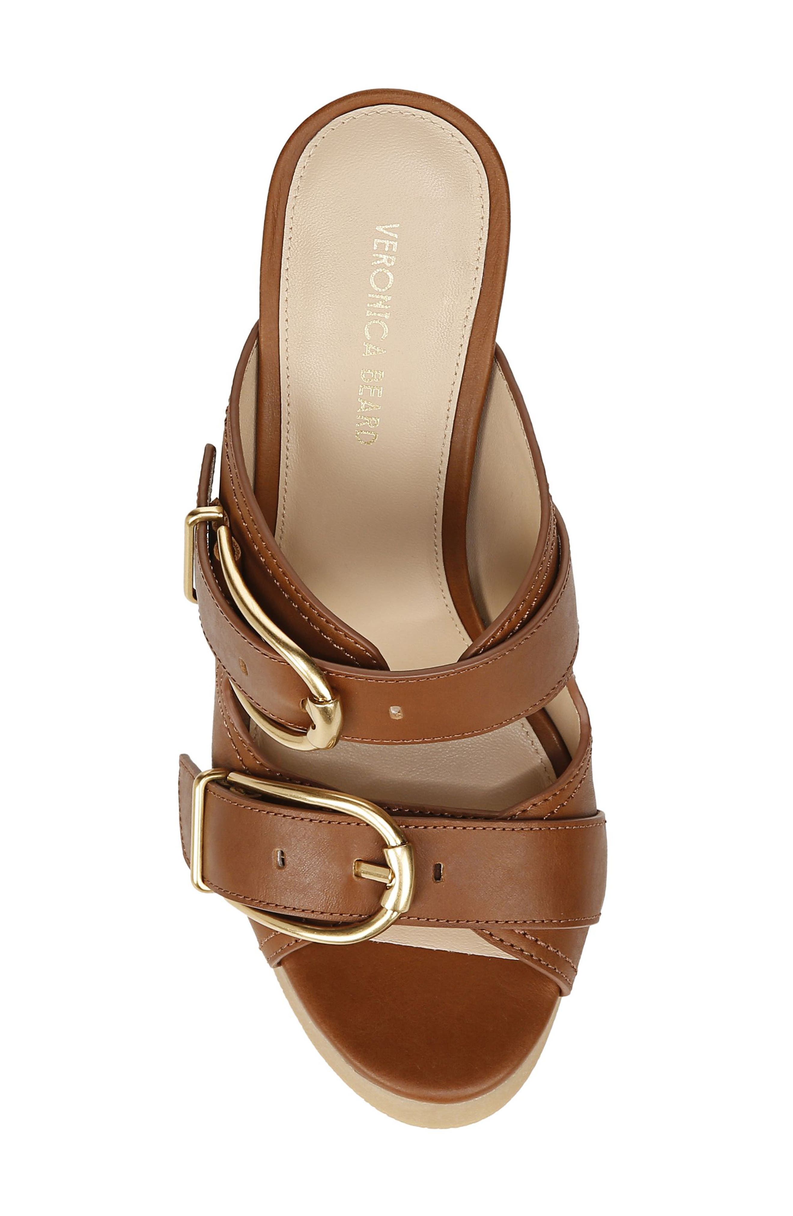 Veronica Beard Garrick Platform Slide Sandal, Alternate, color, 