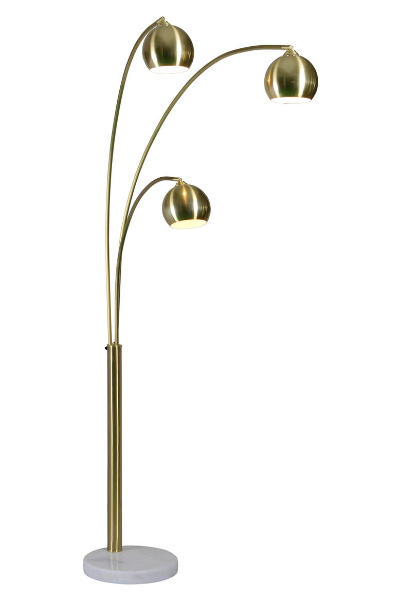 Dorset Floor Lamp, Alternate, color, GOLD