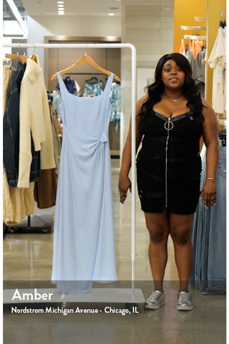 Nadea Wrap Front Sheath Dress video
