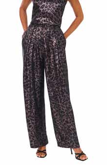 Vince Camuto Metallic Wide Leg Pants