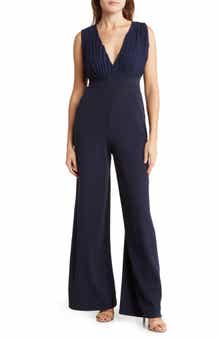 Love By Design Aster Deep V-Neck Jumpsuit